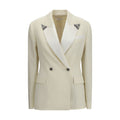 Beige Wool Oves Aries Blazer