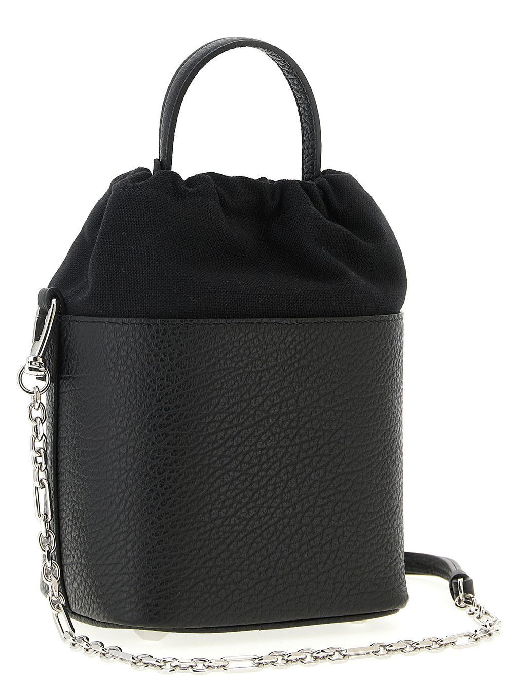 Black Calfskin Crossbody Bag