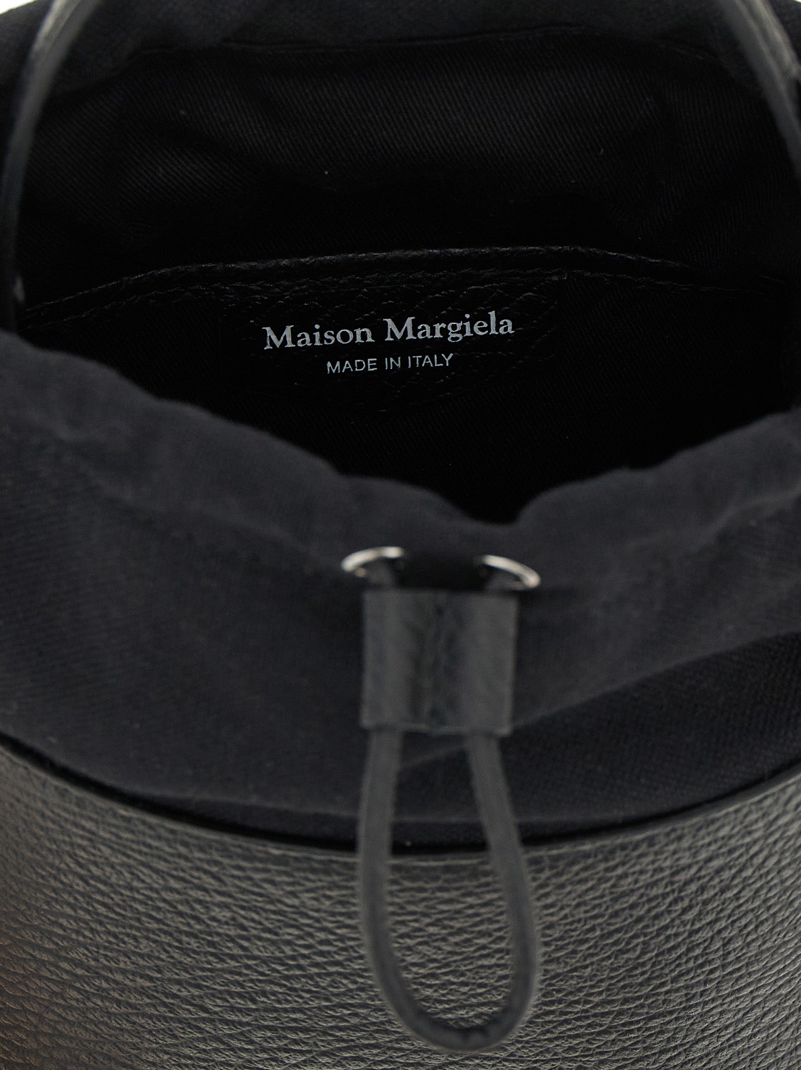 Black Calfskin Crossbody Bag