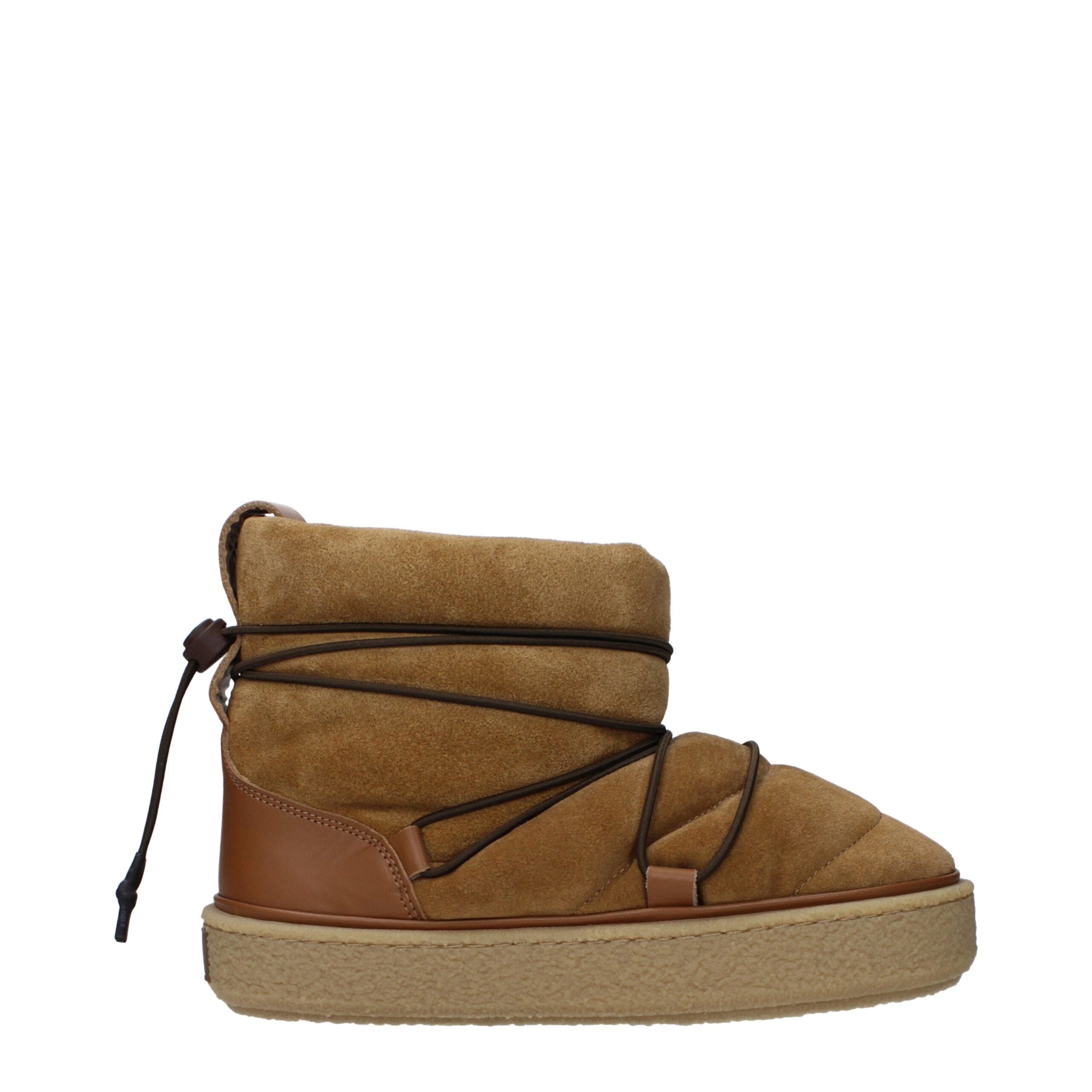 Brown Leather Ankle Boots