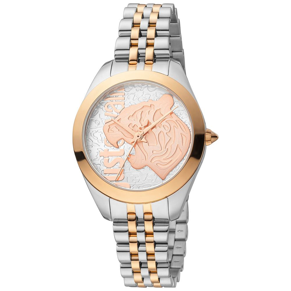 Multicolor Stainless Steel Bracelet Watch